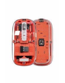 Kablosuz Mouse Fare Şarjlı Bluetooth Wireless Çift Modlu Sessiz