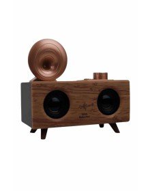 Gramafon Radyo Bluetooth Hoparlör Nostaljik Radyo FM Radyo