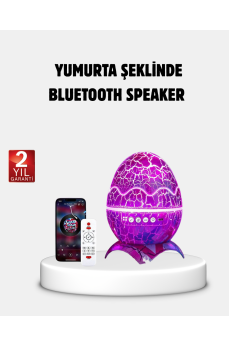 Yıldızlı Gökyüzü Dinozor Yumurta Projektör –  Ayarlanabilir Parlaklık ve Hız