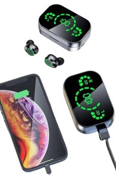 2025 Model Bluetooth Kulaklık Telefon Şarj Edebilen Çağrı Cevaplama Dijital Göstergeli 2025 Model Bluetooth Kulaklık Telefon Şarj Edebilen Çağrı Cevaplama Dijital Göstergeli