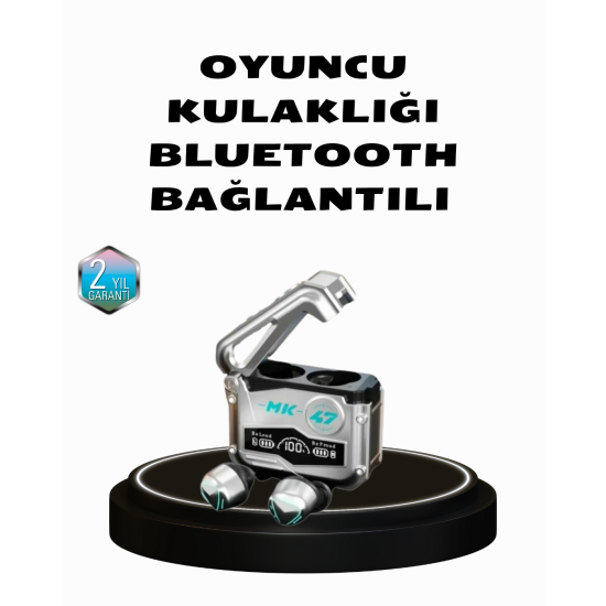 Kablosuz Spor Kulaklık – Düşük Gecikmeli Oyun Modu, Powerbank Şarj Kutusu Kablosuz Spor Kulaklık – Düşük Gecikmeli Oyun Modu, Powerbank Şarj Kutusu