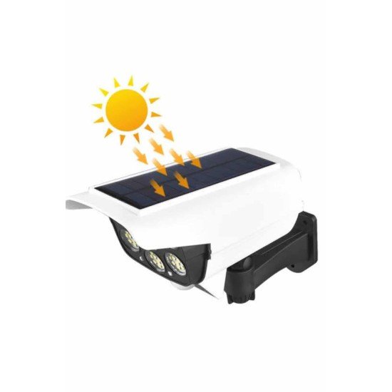 LED Lamba-Güneş Paneli Destekli Uzaktan Kumandalı Solar LED Lamba