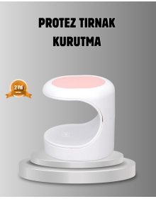 Taşınabilir Mini Oje Kurutma Makinesi 16W UV LED Hızlı Etkili Kurutucu