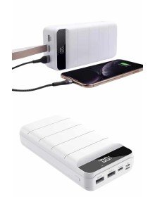 Powerbank 50.000 Mah Dijital Göstergeli Taşınabilir 4 Portlu Hızlı Powerbank