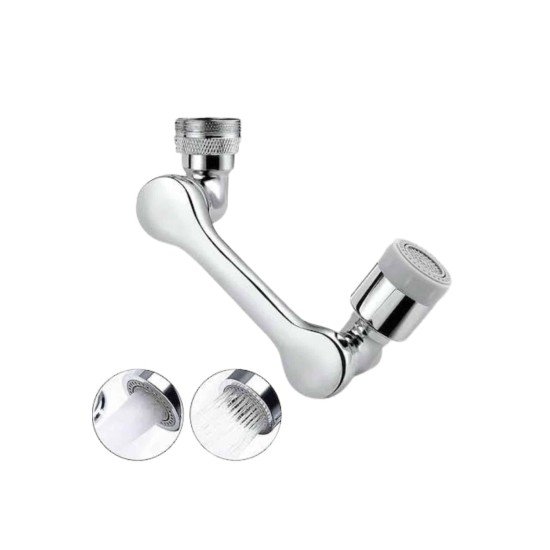 1080° Çok Yönlü Musluk Aparatı Püskürtme ve Köpük Akışlı