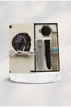 Akıllı Saat Çoklu Kordon Seçeneği Amoled Ekran Çok Fonksiyonlu Bluetooth Bağlantılı Akıllı Saat Çoklu Kordon Seçeneği Amoled Ekran Çok Fonksiyonlu Bluetooth Bağlantılı