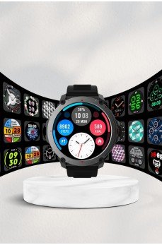 Akıllı Saat Amoled Ekran Metal Ve Deri Kordonlu Uyku ve Sağlık Takibi Titreşimli Akıllı Saat Amoled Ekran Metal Ve Deri Kordonlu Uyku ve Sağlık Takibi Titreşimli