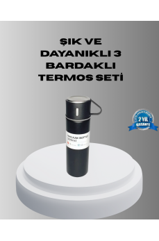500 ml Vakumlu Termos – Çift Kat Paslanmaz Çelik, Sızdırmaz Kapağıyla Sıcak ve Soğuk İçeceklere Özel