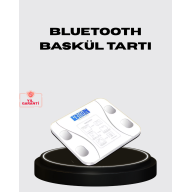 Akıllı Dijital Baskül – Bluetooth Bağlantılı, 8 Ölçüm Verili, Akıllı Vücut Analiz Tartısı