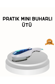 Mini Buharlı Seyahat Ütüsü – Hızlı Isınan, Koku Giderici, Her Kumaşa Uygun Taşınabilir Ütü