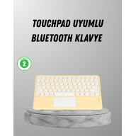 Bluetooth Klavye – Kablosuz, Sessiz Tuşlu, Android iOS Windows Uyumlu, Kompakt Taşınabilir Tasarım
