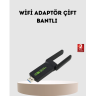 Ultratekno Dual Band WiFi Adaptör – 1200 Mbps, USB 3.0, Çift Antenli, Geniş Kapsama Alanı ve Yüksek Hız