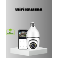 Akıllı Duy Kamera Gece Görüşlü ve Hareket Algılama Sensörlü