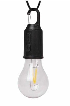 Şarjlı Aydınlatma Ampul Tasarımlı Ambians Işık Askılı Kamp Lambası