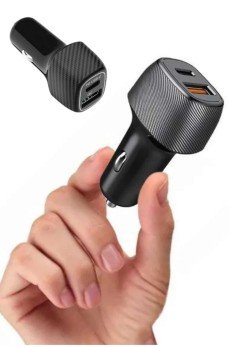 38W Oto Çakmaklık Araç Içi Şarj Cihazı Hızlı Şarj Uzun Ömürlü