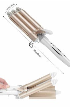 Saç Şekillendirici Wag Maşa Üçlü Yüksek Isı Ayarlı Seramik Kaplama Saç Şekillendirici Wag Maşa Üçlü Yüksek Isı Ayarlı Seramik Kaplama