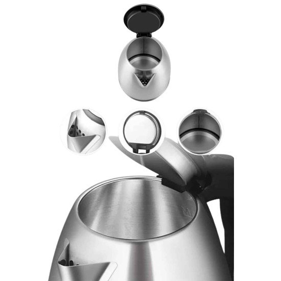 Çelik Su Isıtıcı Kettle Dayanıklı Paslanmaz Çelik Uzun Ömürlü Çelik Su Isıtıcı Kettle Dayanıklı Paslanmaz Çelik Uzun Ömürlü