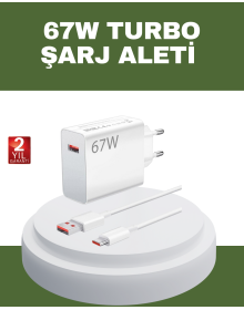 67 Watt Type C Hızlı Şarj Cihazı OnePlus 7 8 9 10 Uyumlu