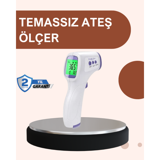 Temassız Dijital Ateş Ölçer Büyük Ekranlı Hızlı Okuma Temassız Dijital Ateş Ölçer Büyük Ekranlı Hızlı Okuma