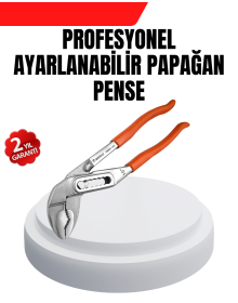 Ayarlanabilir Kurbağacık Pense Boru Anahtarı Çelik Malzeme