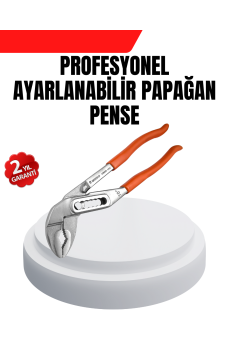 Ayarlanabilir Kurbağacık Pense Boru Anahtarı Çelik Malzeme