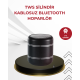 Kompakt Silindir Metal Bluetooth Hoparlör 400 mAh Uzun Pil TWS Destekli