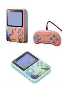 3.5 İnç Klasik Retro LCD Ekran 500 Oyunlu Oyun Konsolu Taşınabilir