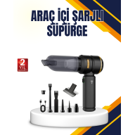 15000 PA Emiş Gücü ve Hava Üfleme Özellikli Şarjlı Süpürge