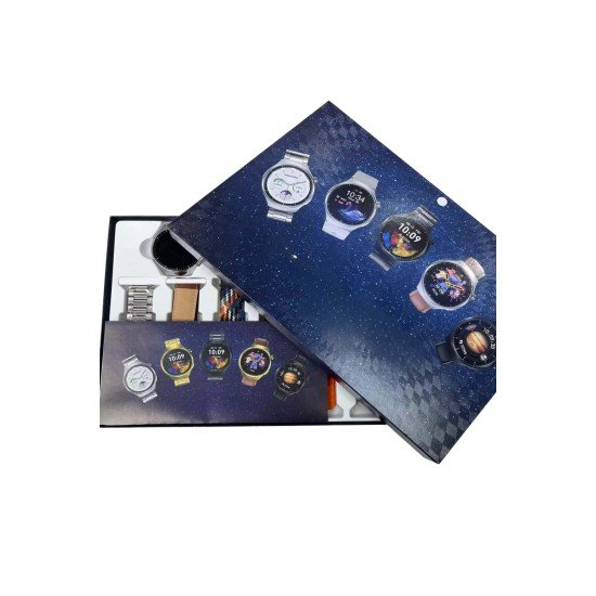 Unısex Yuvarlak Ekranlı 7 Kordonlu Akıllı Saat GPS Destekli Çoklu Kordon Seçeneği Unısex Yuvarlak Ekranlı 7 Kordonlu Akıllı Saat GPS Destekli Çoklu Kordon Seçeneği