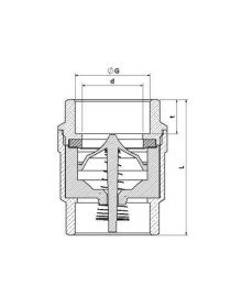3/4 Dik Çekvalf Prinç