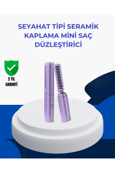 Hızlı Isınan Şarjlı Saç Kıvırıcı Maşa