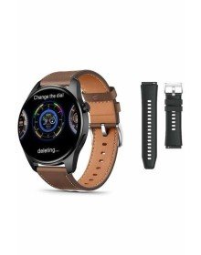 Akıllı Saat 1.5 Inç Amoled Ekran Çift Kordonlu GPS NFC Uyumlu