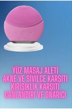 KAŞ BIYIK VE YÜZ EPİLASYON ALETİ VE TİTREŞİMLİ YÜZ TEMİZLEME MASAJ ALETİ İKİLİ SET