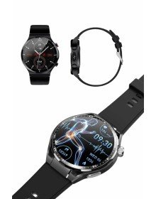 Amoled Ekran Akıllı Saat Üç Kordonlu İOS Android Uyumlu