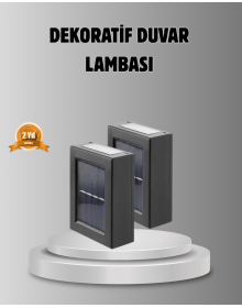 Güneş Enerjili 6 LED Solar Lamba – Fotoselli, Su Geçirmez ve Çevre Dostu Bahçe Işığı