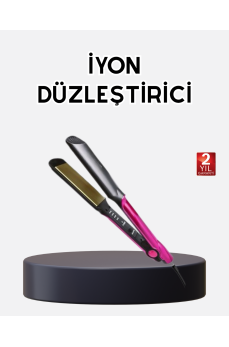 İyonik Saç Düzleştirici – 220°C Isıya Kadar Çıkan, LED Göstergeli ve Eşit Isı Dağılımlı Plaka