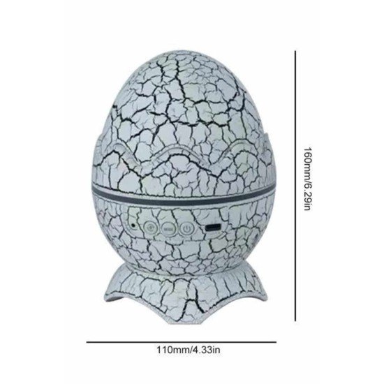 Yumurta Görünümlü Masa ve Gece Lambası Renk Değiştirebilen Projektör Yumurta Görünümlü Masa ve Gece Lambası Renk Değiştirebilen Projektör