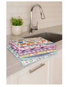 3 Adet Mikrofiber Kurutma Bulaşık Altlığı