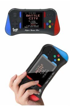 3.5 İnç 500 Klasik Retro Oyun Yüklü Kollu Oyun Konsolu