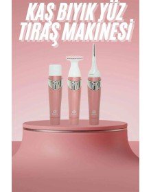 3 Başlıklı Kıl Tüy Temizleyici Epilasyon Aleti Tüm Cilt Tiplerine Uygun