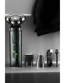 3 Başlıklı Profesyonel Saç ve Sakal Bakım Seti Vücut, Burun ve Kulak Tüy Alma