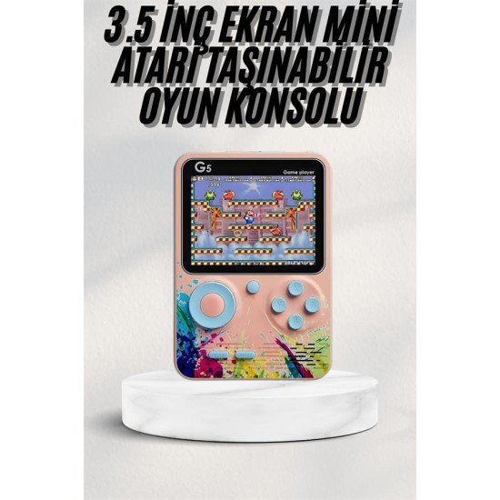 3 İnç Ekran 500 Oyunlu Game Box Mini Taşınabilir Oyun Konsolu 3 İnç Ekran 500 Oyunlu Game Box Mini Taşınabilir Oyun Konsolu