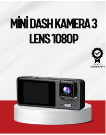 3 Kameralı DVR Araç Kamerası – Tam Güvenlik, Tam Kapsama