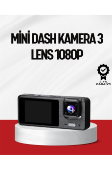 3 Kameralı DVR Araç Kamerası – Tam Güvenlik, Tam Kapsama