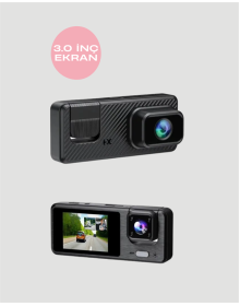 3 Kameralı DVR Araç Kamerası – Tam Güvenlik, Tam Kapsama