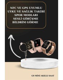 3 Kordonlu Pembe Amoled Ekran Akıllı Saat ve Yeni Nesil Pro Kablosuz Bluetooth Kulaklık ANC/ENC