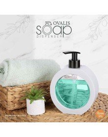 350 ML Tezgah Üstü Oval Banyo Mutfak Sıvı Sabunluk  Banyo Mutfak Bulaşık Lavabo Deterjanlık