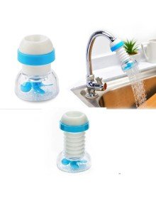 360 Derece Dönen Musluk Başlığı - Pervaneli Boncuklu Sıçratmaz Musluk Aparatı