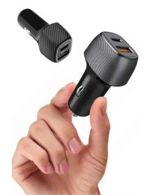 38W Oto Çakmaklık Araç Içi Şarj Cihazı Hızlı Şarj Uzun Ömürlü