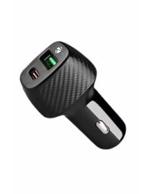 38W USB Type-C Girişli Oto Çakmaklık Araç İçi Hızlı Şarj Çakmaklık Şarj Aleti